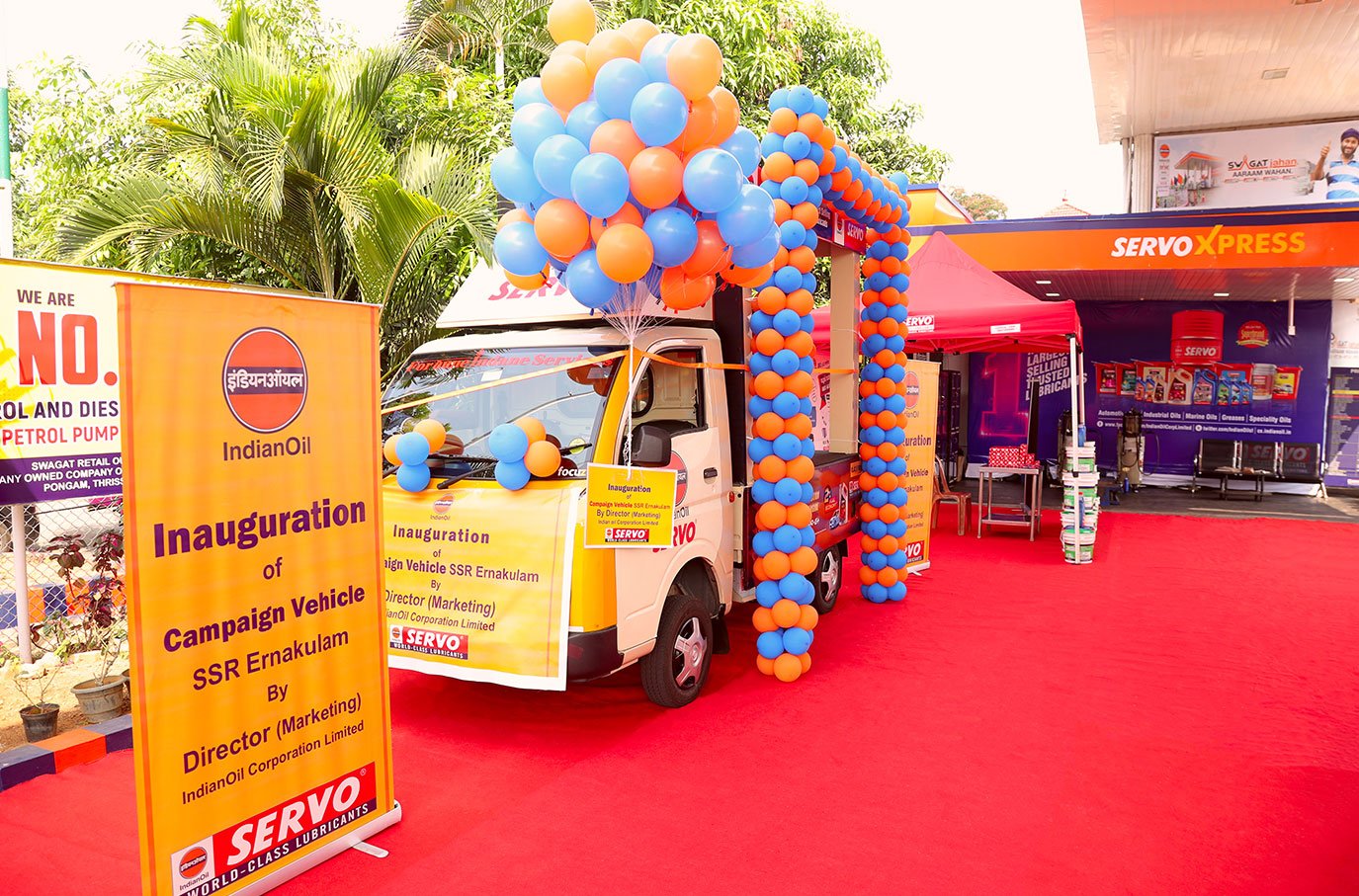 IOCL- Inaugration of SSR Campign Vehicle